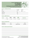 Picture of SENS Examiner Record Forms – Kindergarten (25)